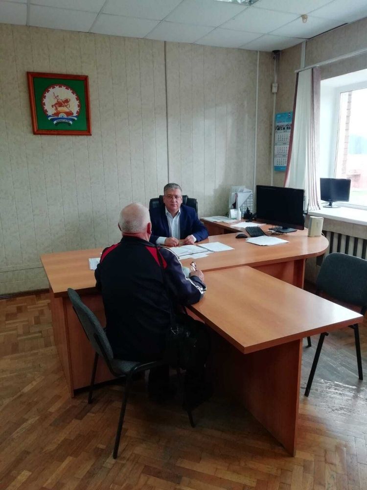 Сегодня в центральной районной больнице прошёл приём граждан