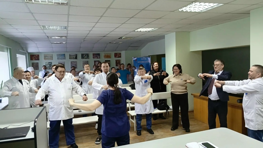 Сотрудники ГБУЗ РБ Караидельской ЦРБ присоединились к проекту «Зарядись!»